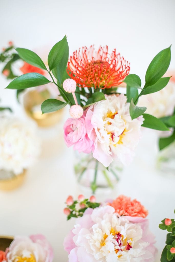 Simple Floral Arrangements from Lovely Indeed