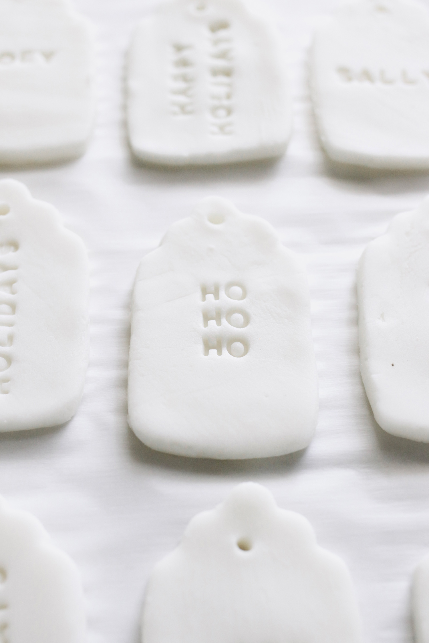 ake your own reusable DIY gift tags with 3-ingredient cornstarch clay and a cookie cutter, and never worry about running out of gift tags again.