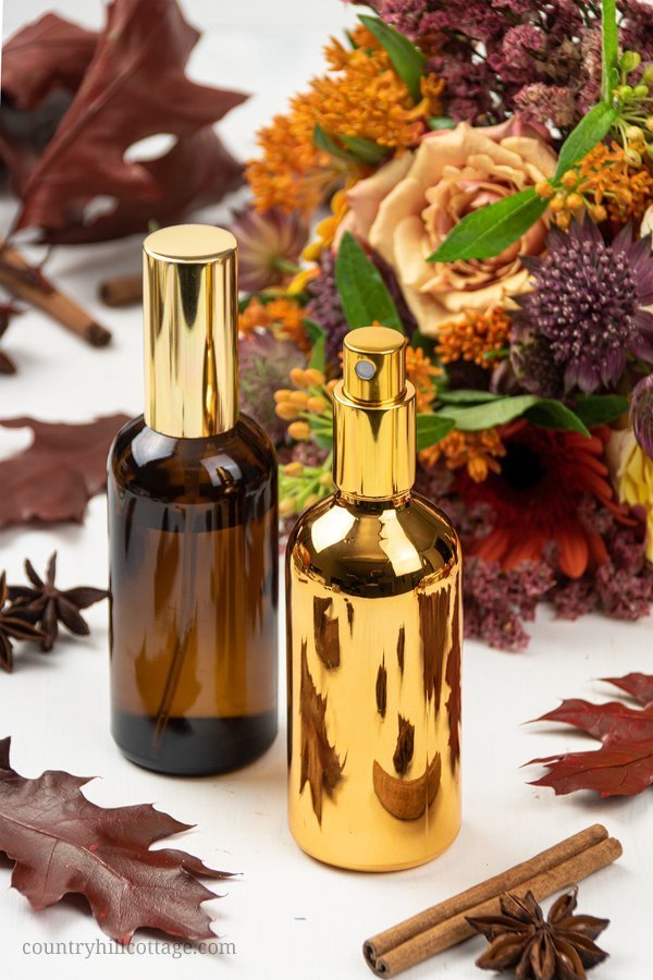 DIY fall essential oil room spray