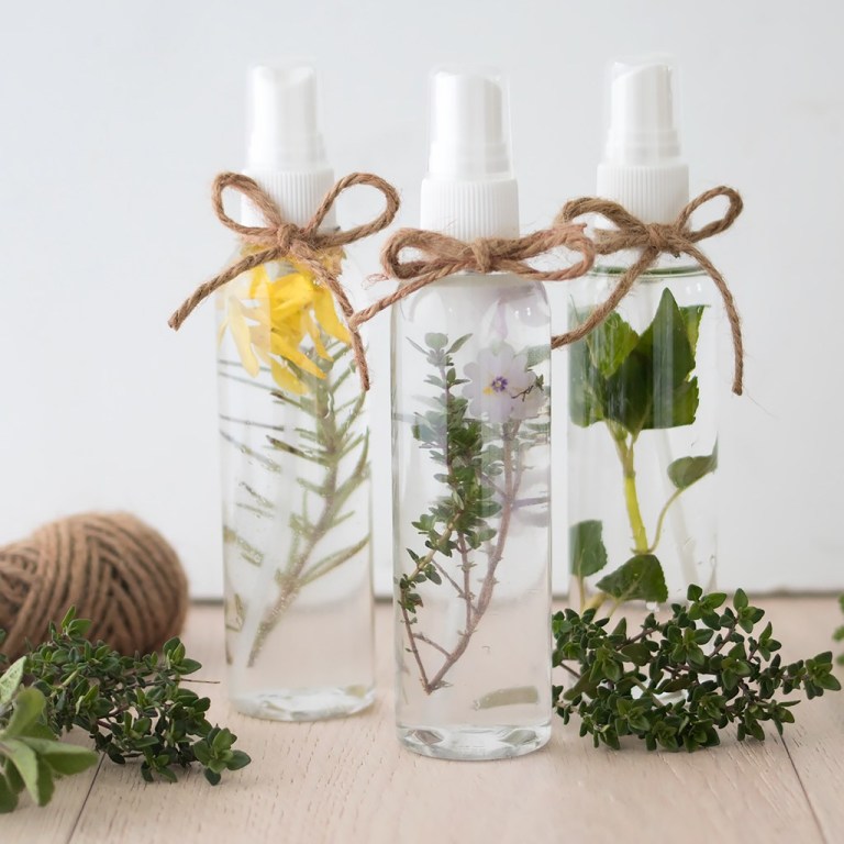 How to Make Essential Oil Room and Linen Spray from Gina Michele