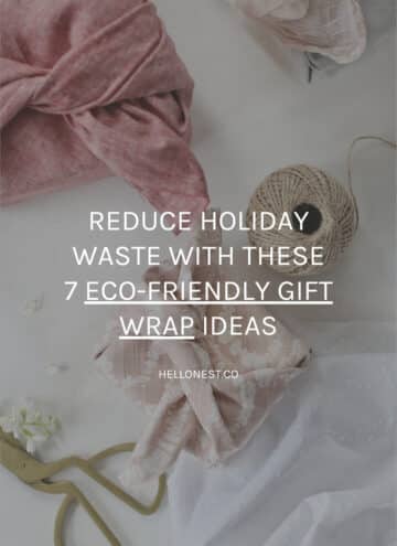 eco-friendly gift wrap ideas