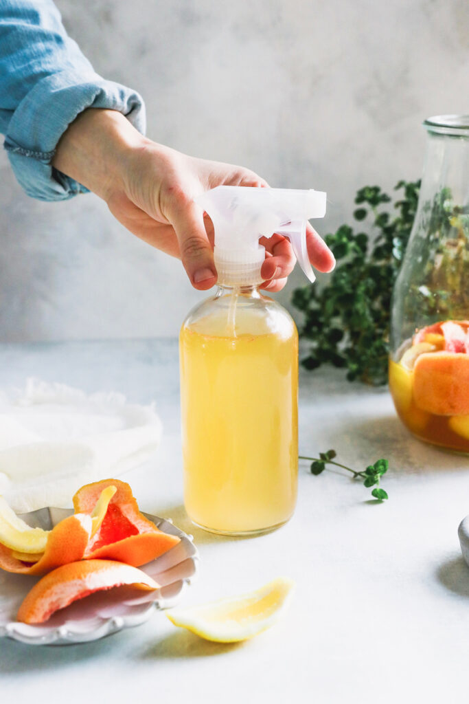 You Can Make this DIY Enzyme Cleaner from Kitchen Scraps Hello Nest