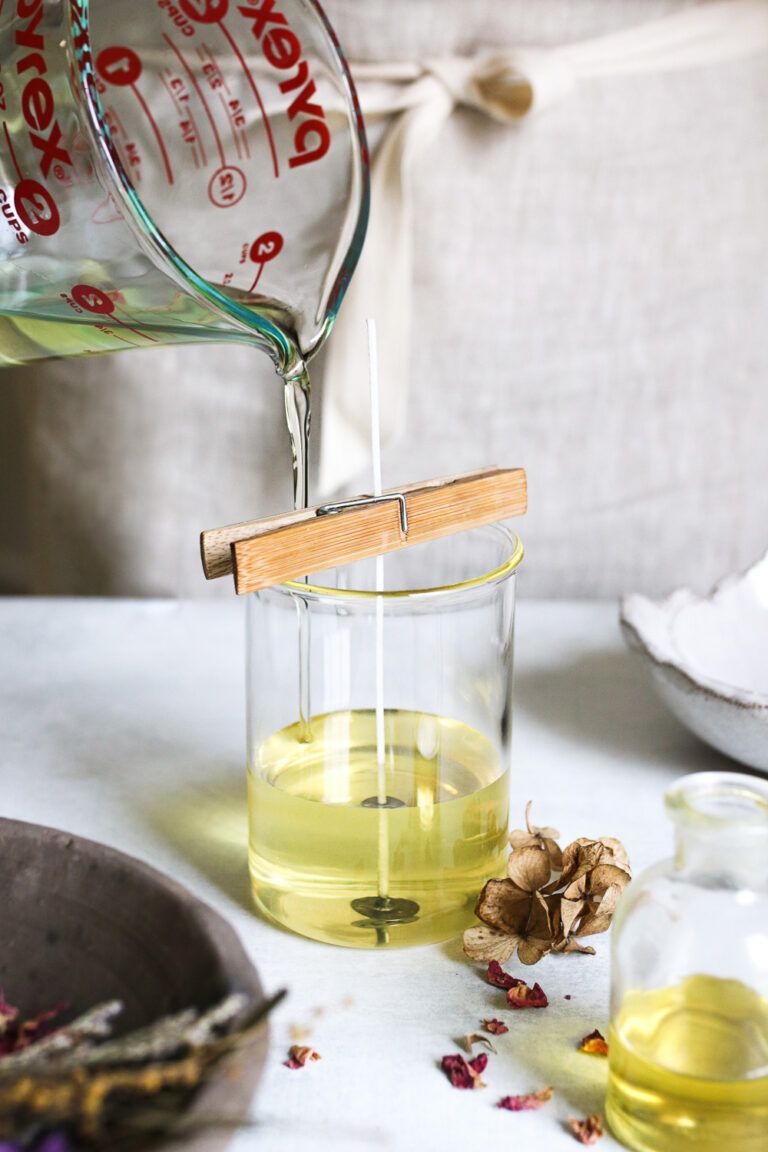 How To Make Dried Flower Candles Hello Nest