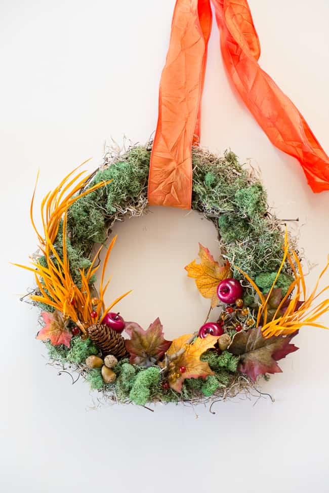 DIY Thanksgiving Wreath