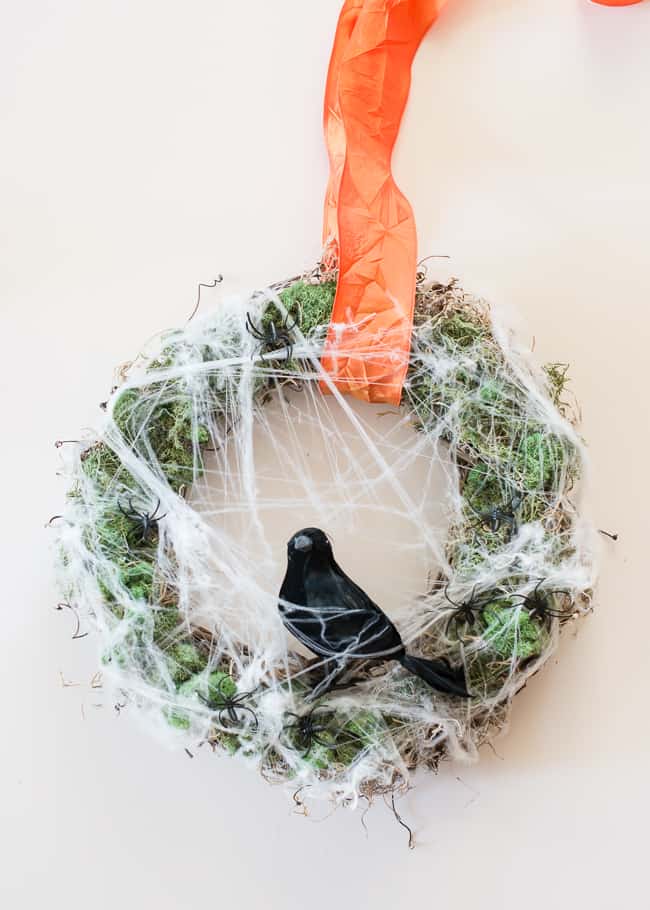 Halloween Wreath How To