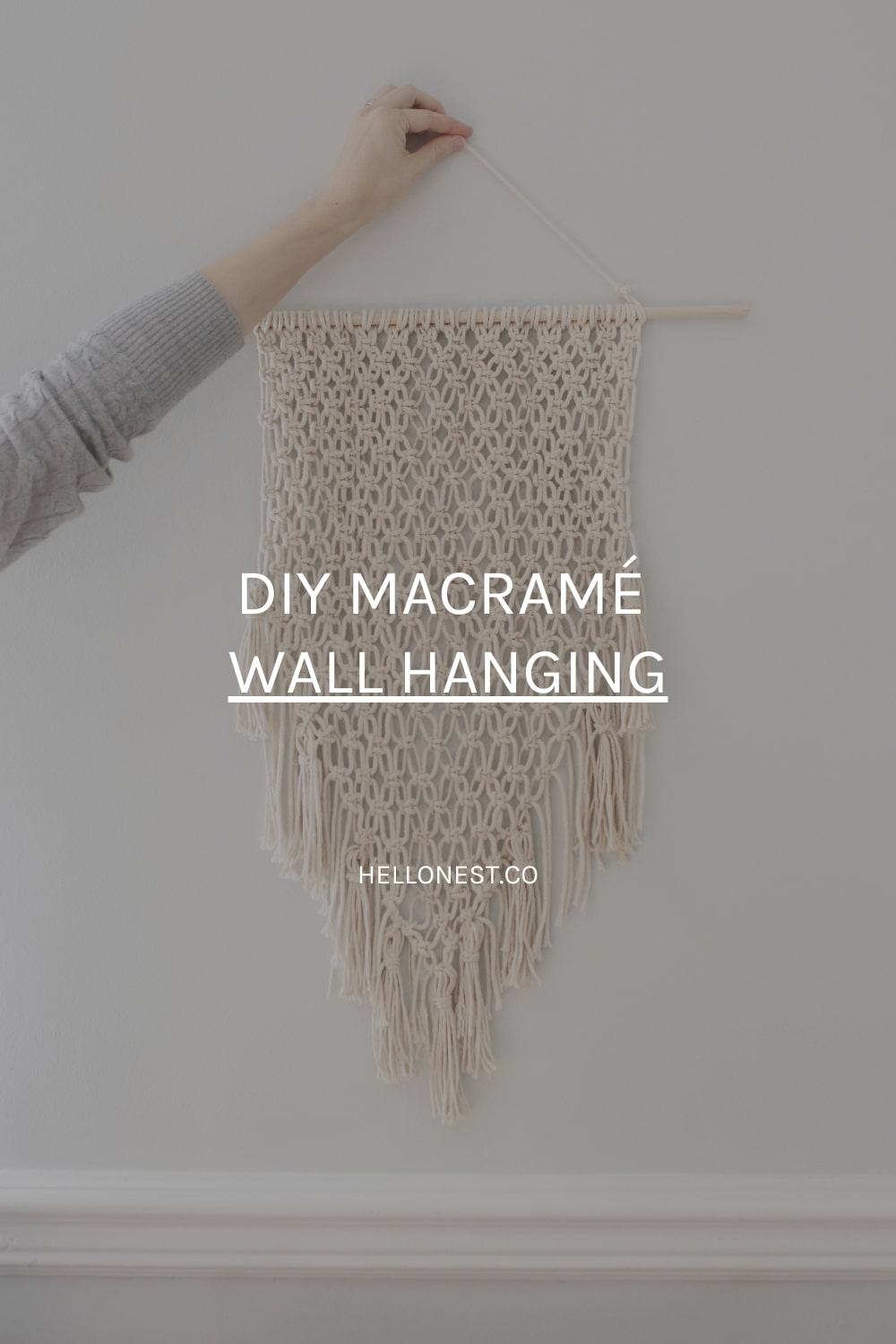 DIY Macrame Wall Hanging | Hello Nest