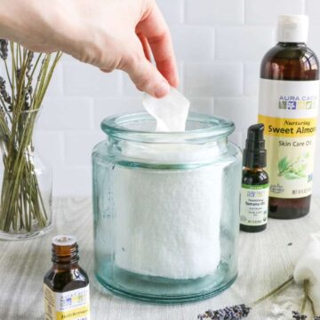 How to make your own essential oil towelettes - Hello Nest