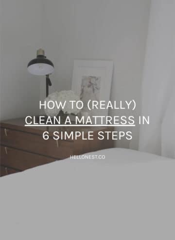 How to really clean a mattress