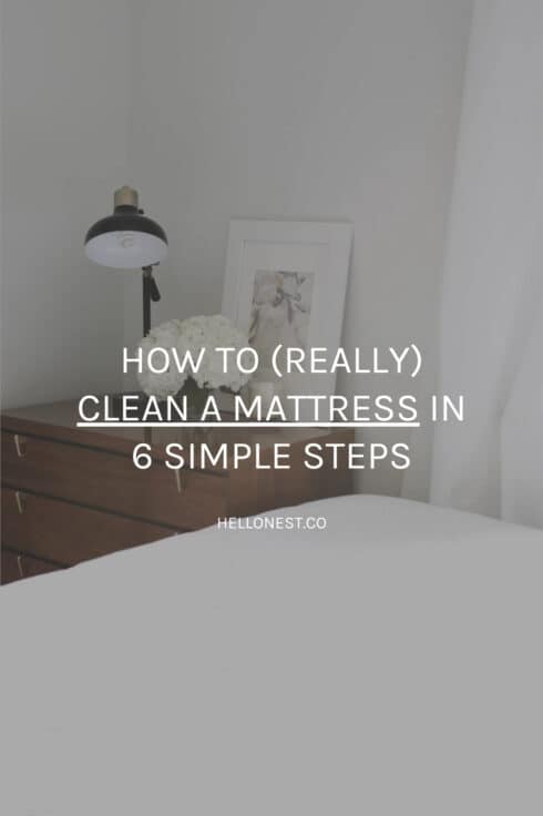 How to really clean a mattress