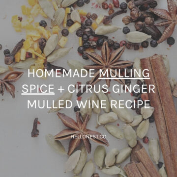 Homemade mulling spice