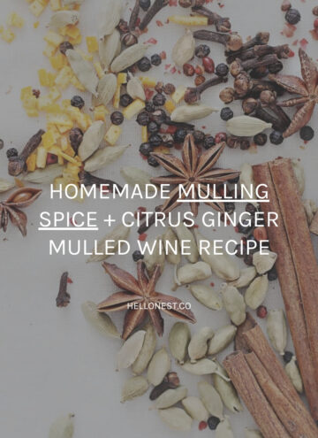 Homemade mulling spice