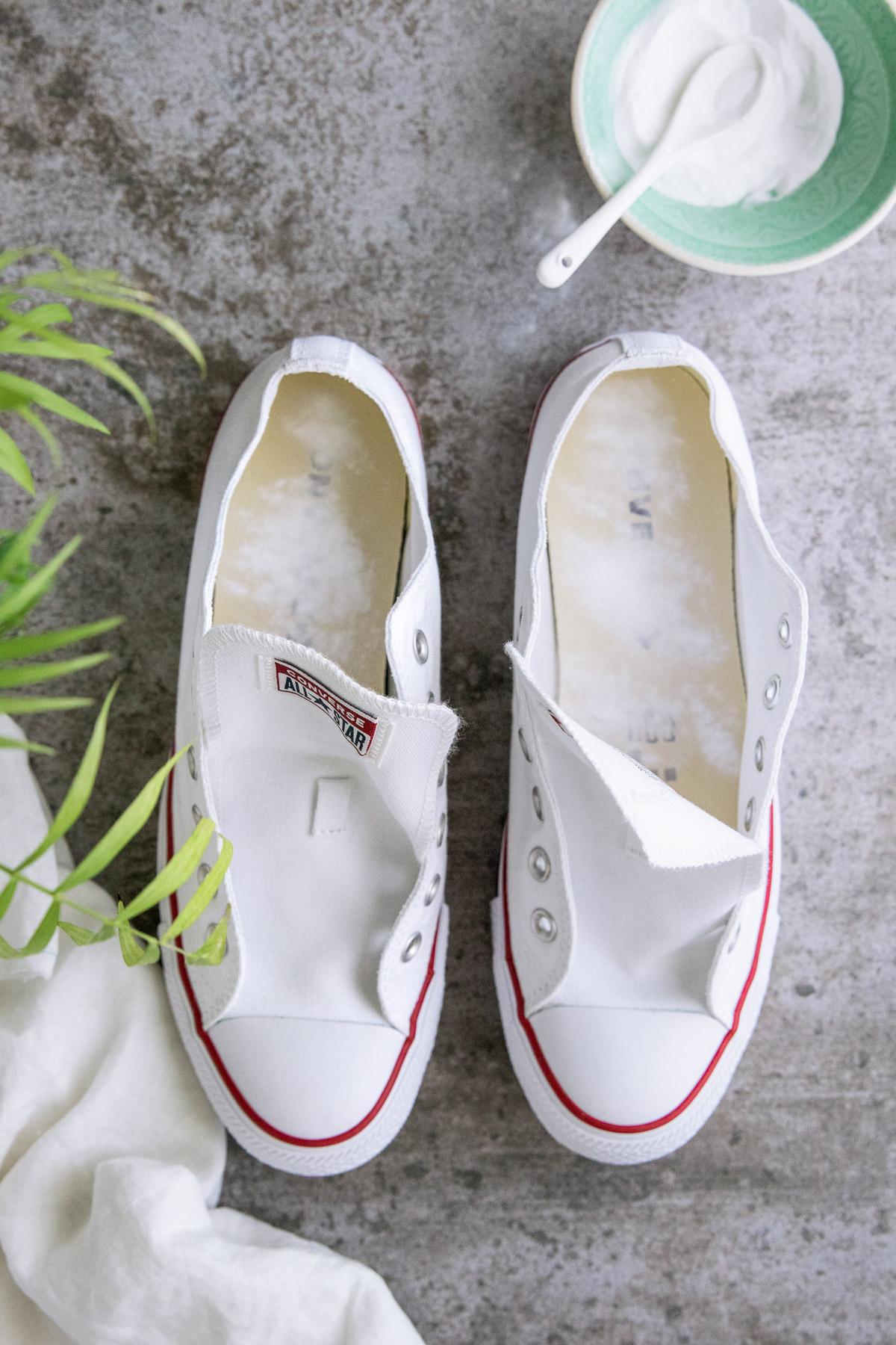 how to clean converse insoles