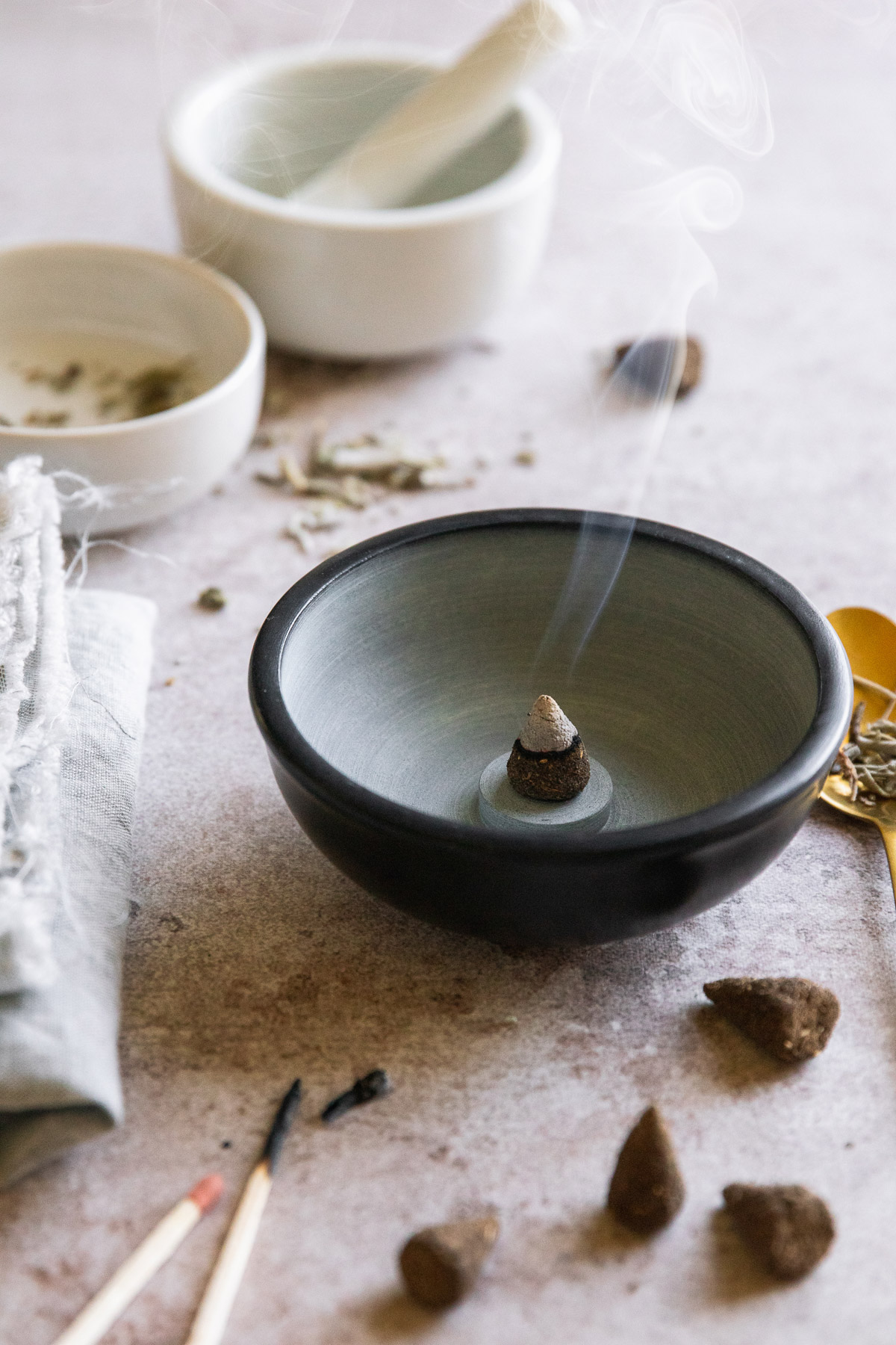 Easy DIY Incense Cones - Permacrafters