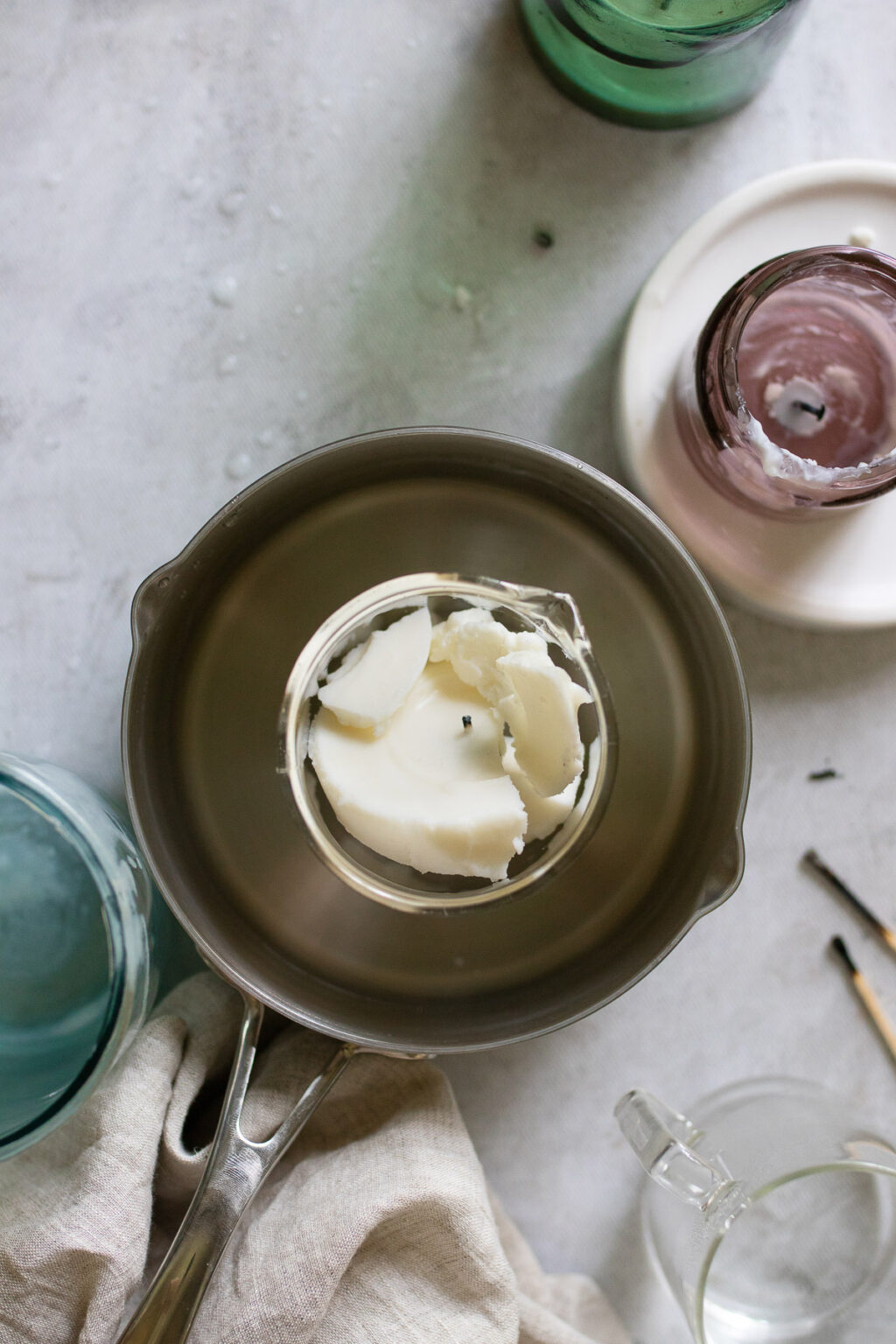 4 Ways To Get Wax Out of Old Candles (+ What To Do With It) Hello Nest