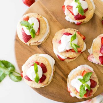 Strawberry Shortcake Recipe with Maca
