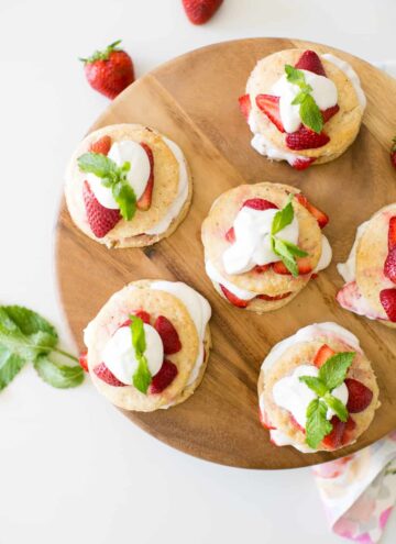 Strawberry Shortcake Recipe with Maca