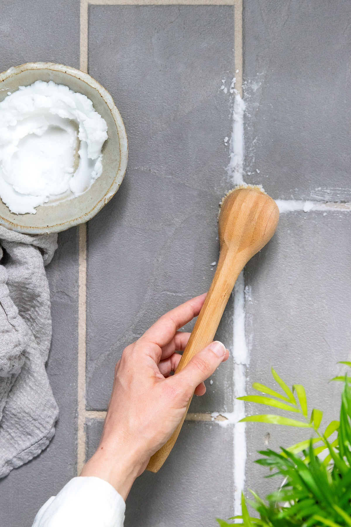 How to clean grout