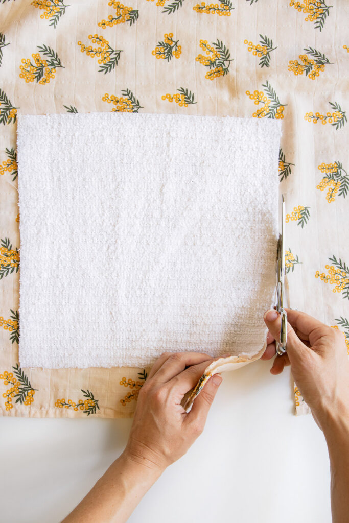 How To Make Your Own Reusable Paper Towels | Hello Nest