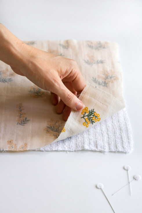 How To Make Your Own Reusable Paper Towels | Hello Nest