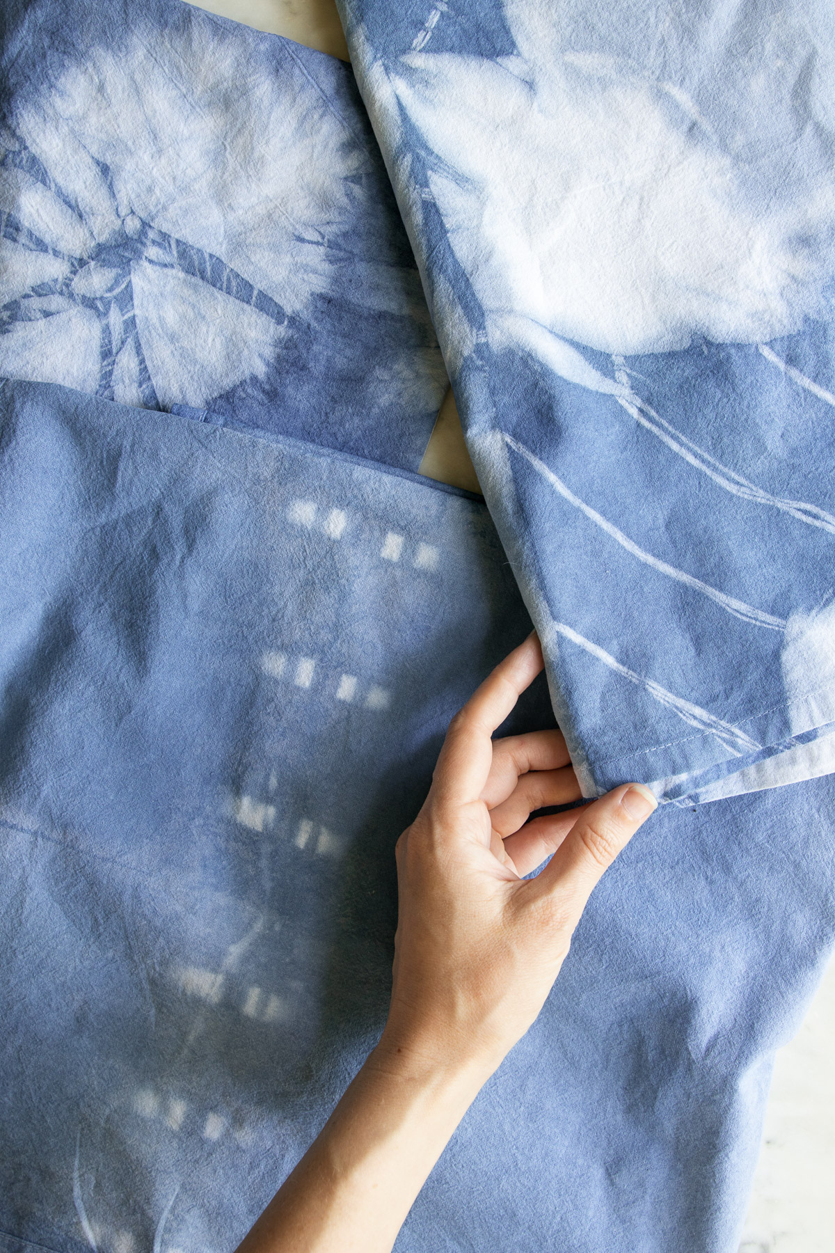 shibori tying techniques