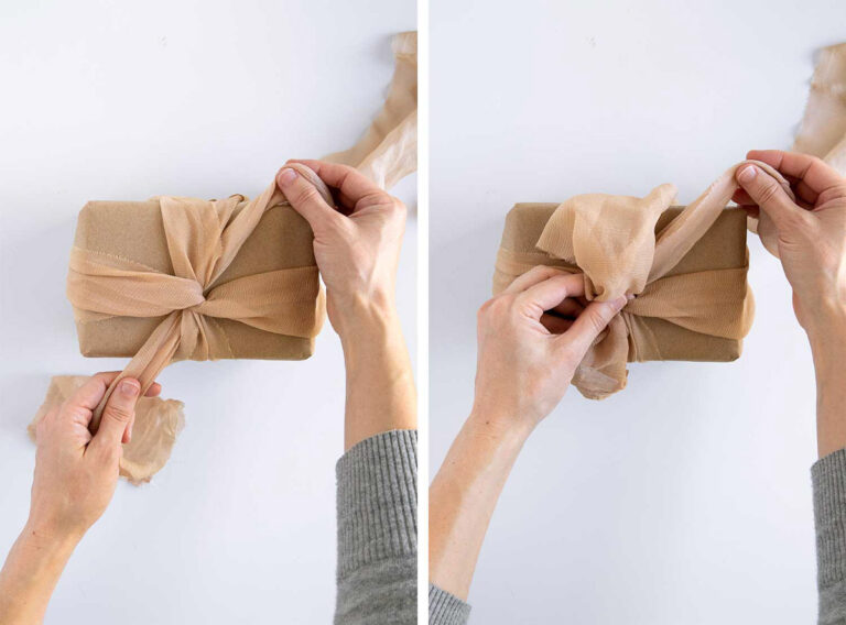 easiest way to tie a bow