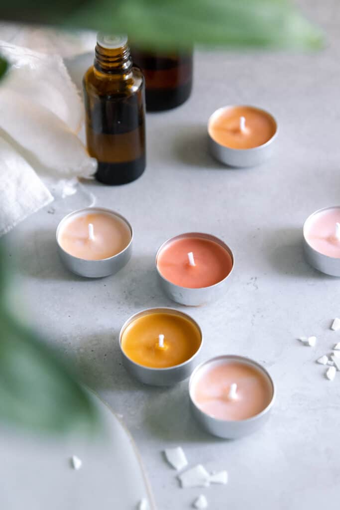 DIY Tea Light Candles