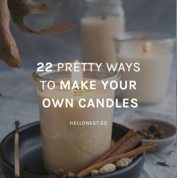 22 Pretty Ways To Make Your Own Candles