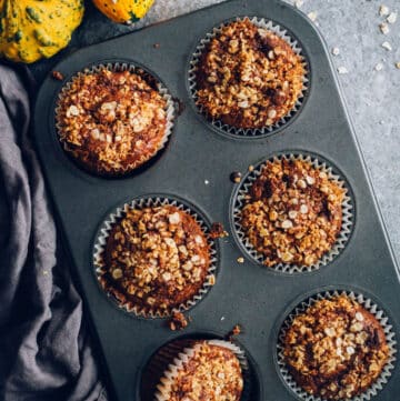 Oatmeal pumpkin muffins recipe