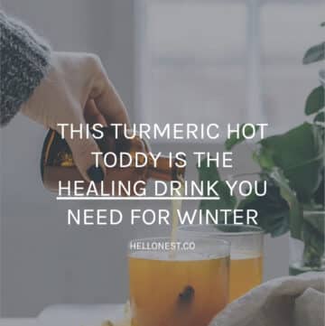 Turmeric ginger tea