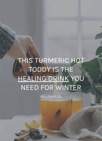 Turmeric ginger tea