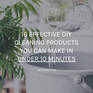 quick diy cleaning products