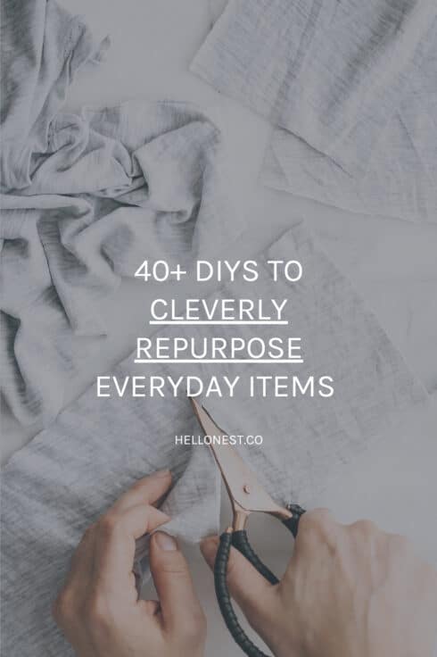 Repurpose everyday items