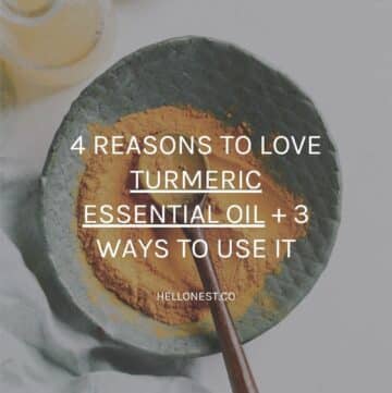 Turmeric essential oil uses