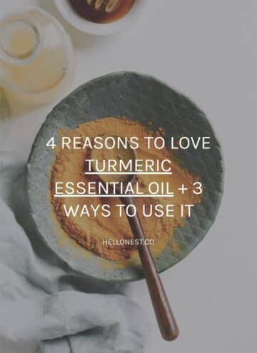 Turmeric essential oil uses