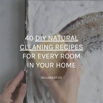 Room by room cleaning recipes