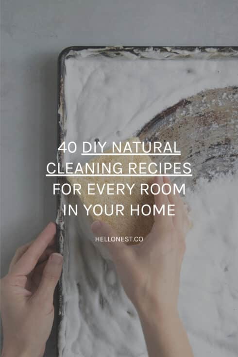 Room by room cleaning recipes