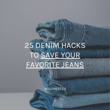 25 denim hacks