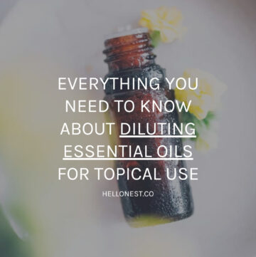 essential oil dilution guide