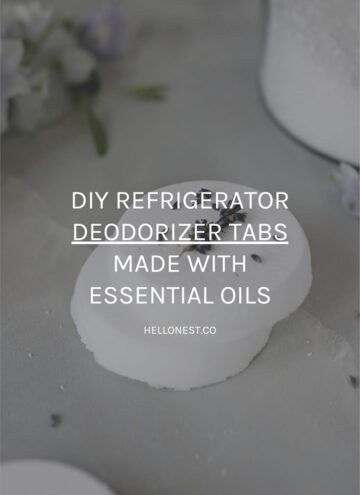 DIY refrigerator tabs