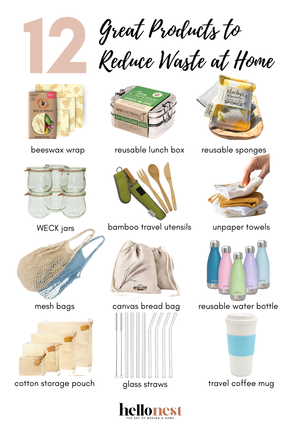 Zero waste kitchen swaps