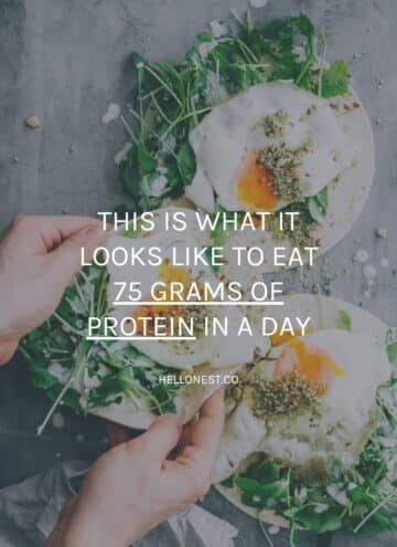 75 grams of protein