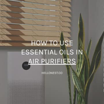 Essential oils for air purifier