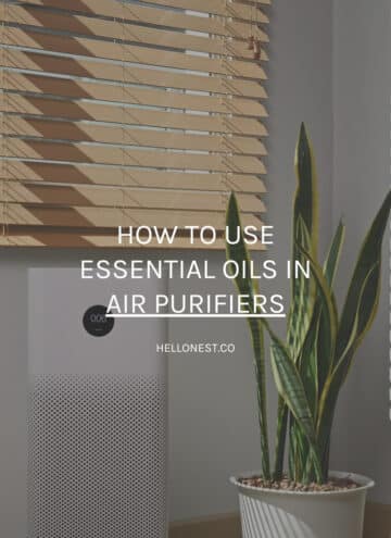 Essential oils for air purifier