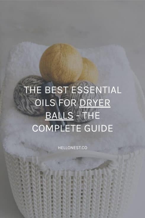 The Best essential oils for dryer balls
