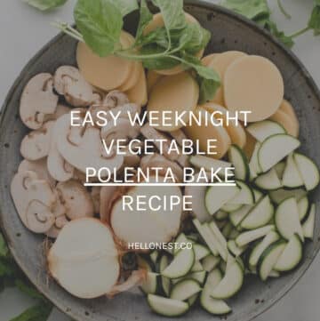 Polenta bake recipe