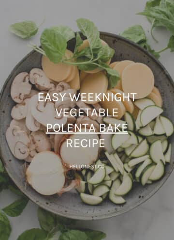 Polenta bake recipe