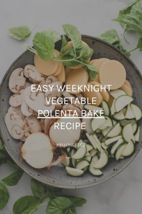 Polenta bake recipe